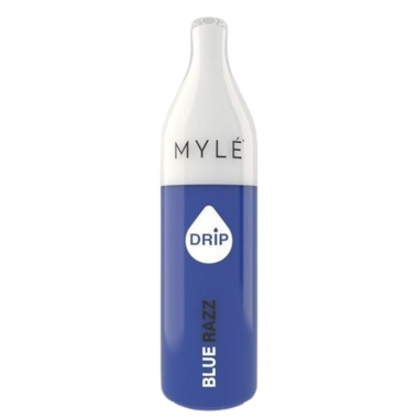 Myle Drip Blue Razz Disposable Device